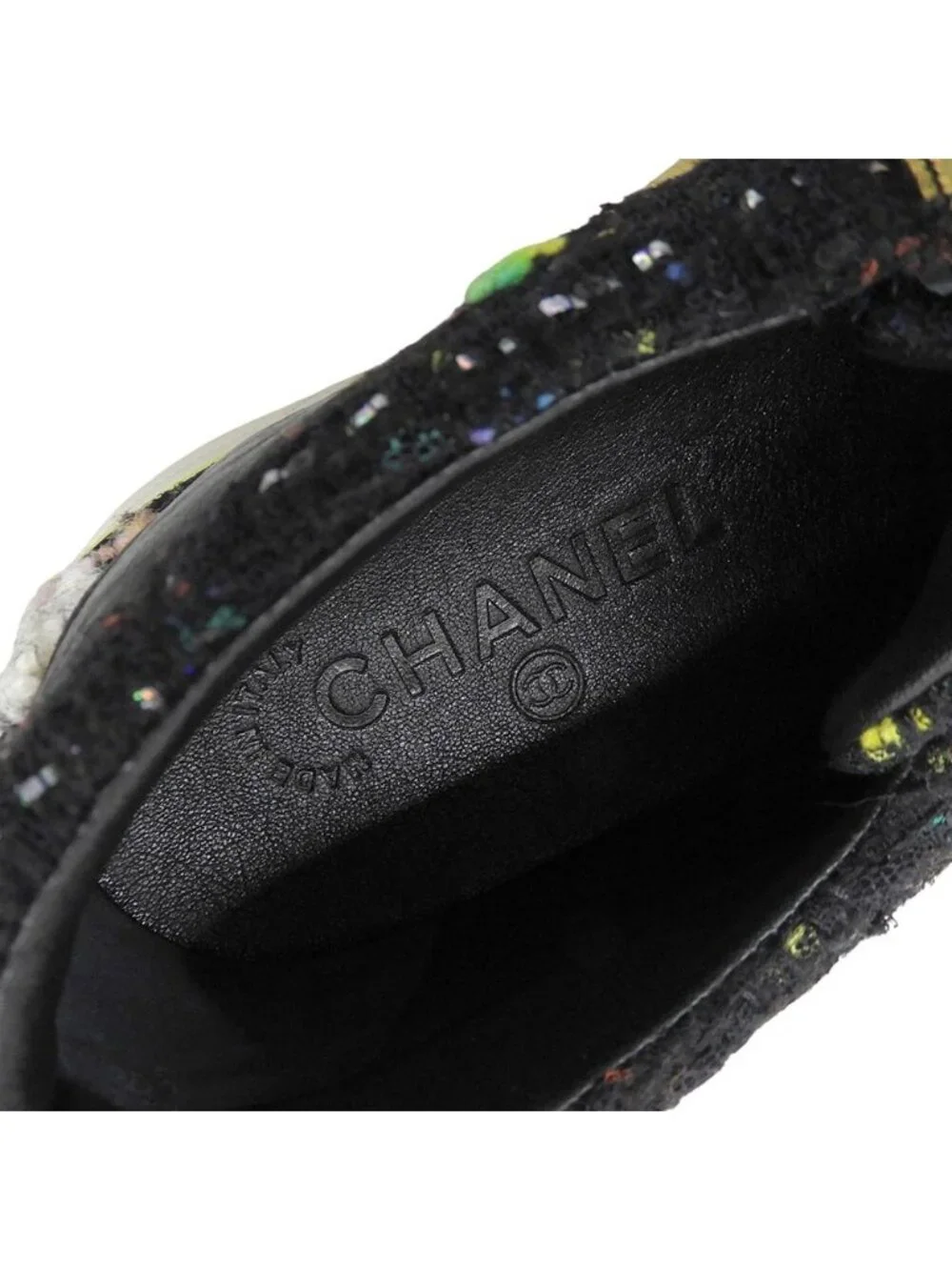 Chanel Tweed Replacement Sneakers Dad Shoes